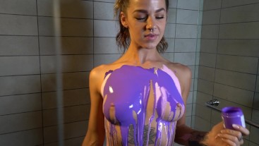 367px x 207px - Titty Worship Meditation Liquid Latex Body Paint Evelin Stone Masturbation  | Modelhub.com