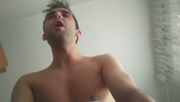 Spanish Femboy whispers and moans with pleasure as he rides to the cumshot