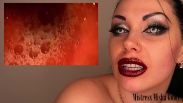 Tour to My stomach! Vore fetish! Endoscopy! See wher you will live ...