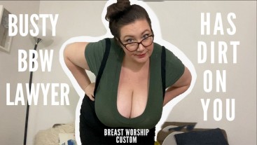 Custom Big Tits - Busty BBW Lawyer Big Tit Worship | Modelhub.com