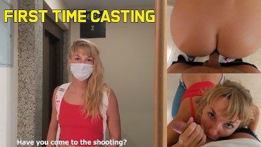 Czech First Casting - Russian blonde first time came to on porn casting in Czech Republic, but  not to Rocco Siffredi | Modelhub.com