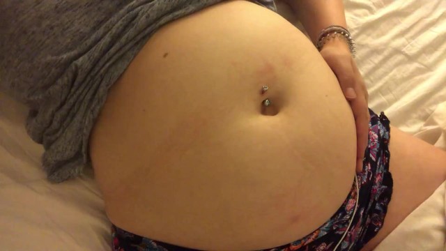 Swollen Belly Girl Bloated Belly Gurgles | Modelhub.com.