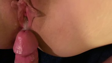 Squirting Pussy Creampie! Extreme close up AMSR