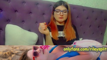 Smoker teen make home porn everyday check out onlyfans