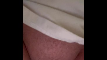 Hubby got me all hot while he was out of town I had to fuck my didlo