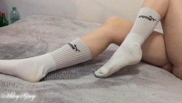 Long Socks, WOW 🔥 | Miley Grey